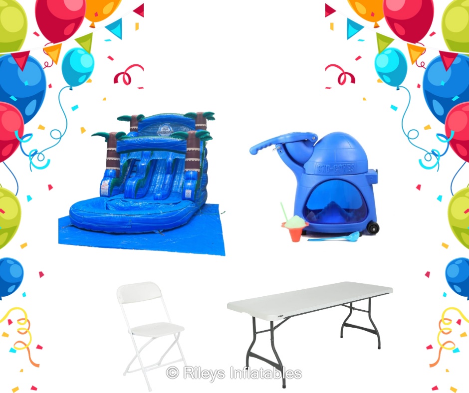 Party Packages - Inflatable Bounce House and Water Slide Rentals in ...
